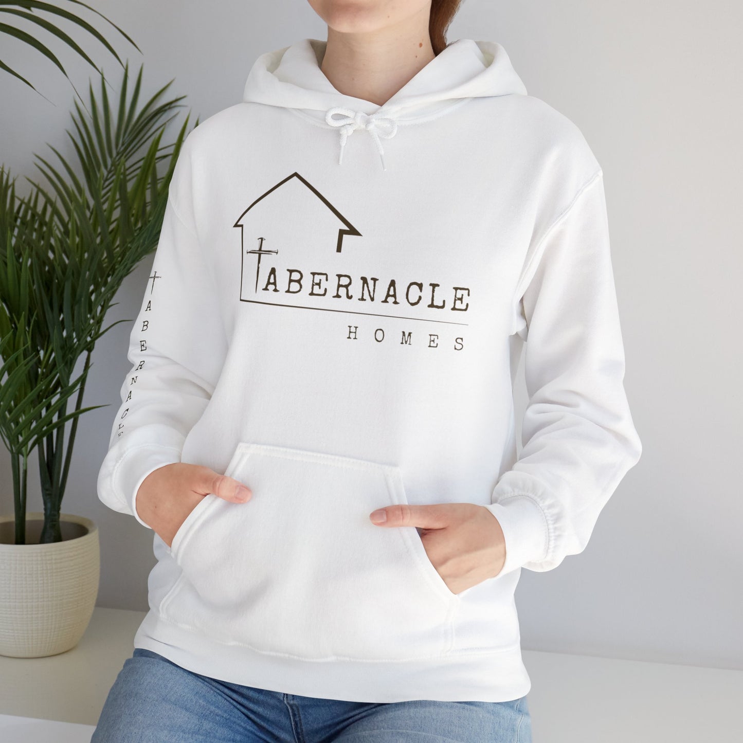 Faith-Inspired Unisex Hooded Sweatshirt Custom Branded For your Company - Tabernacle Homes