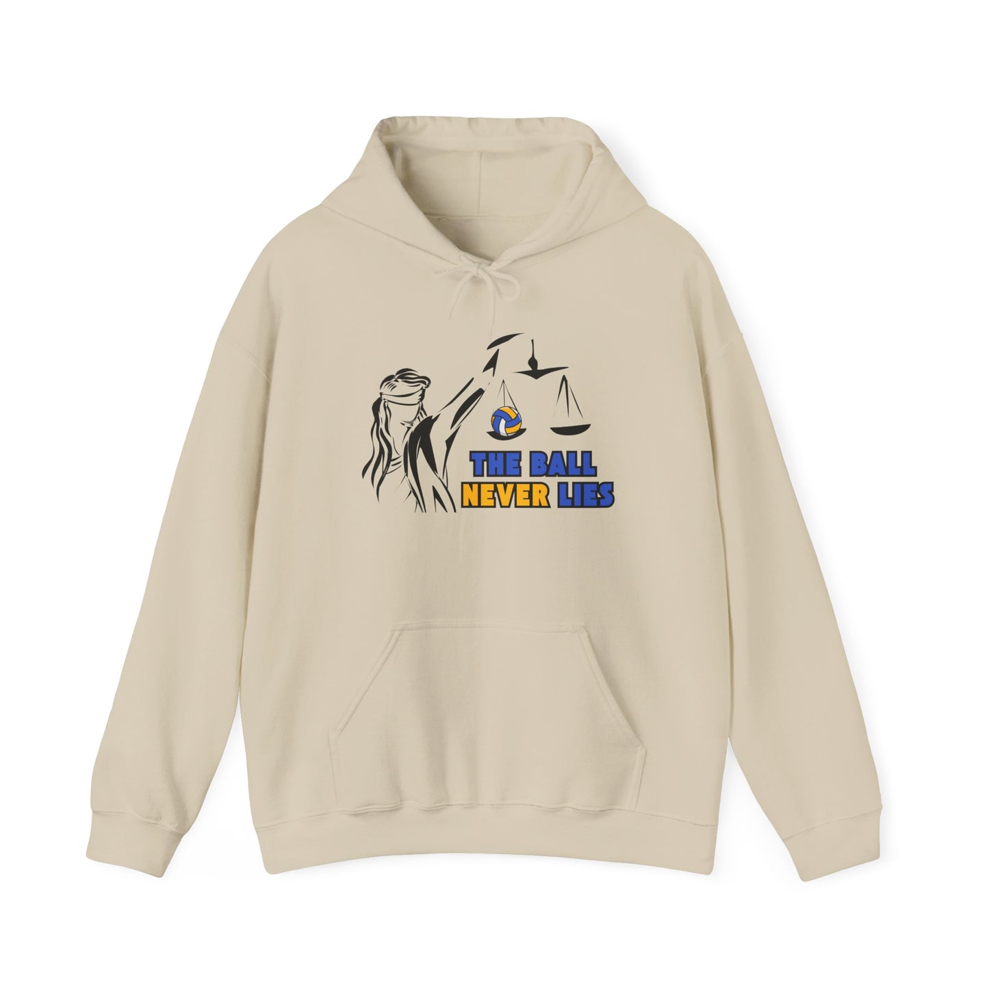 π₯ The Ball Never Lies Justice Volleyball Hoodie π π βοΈ
