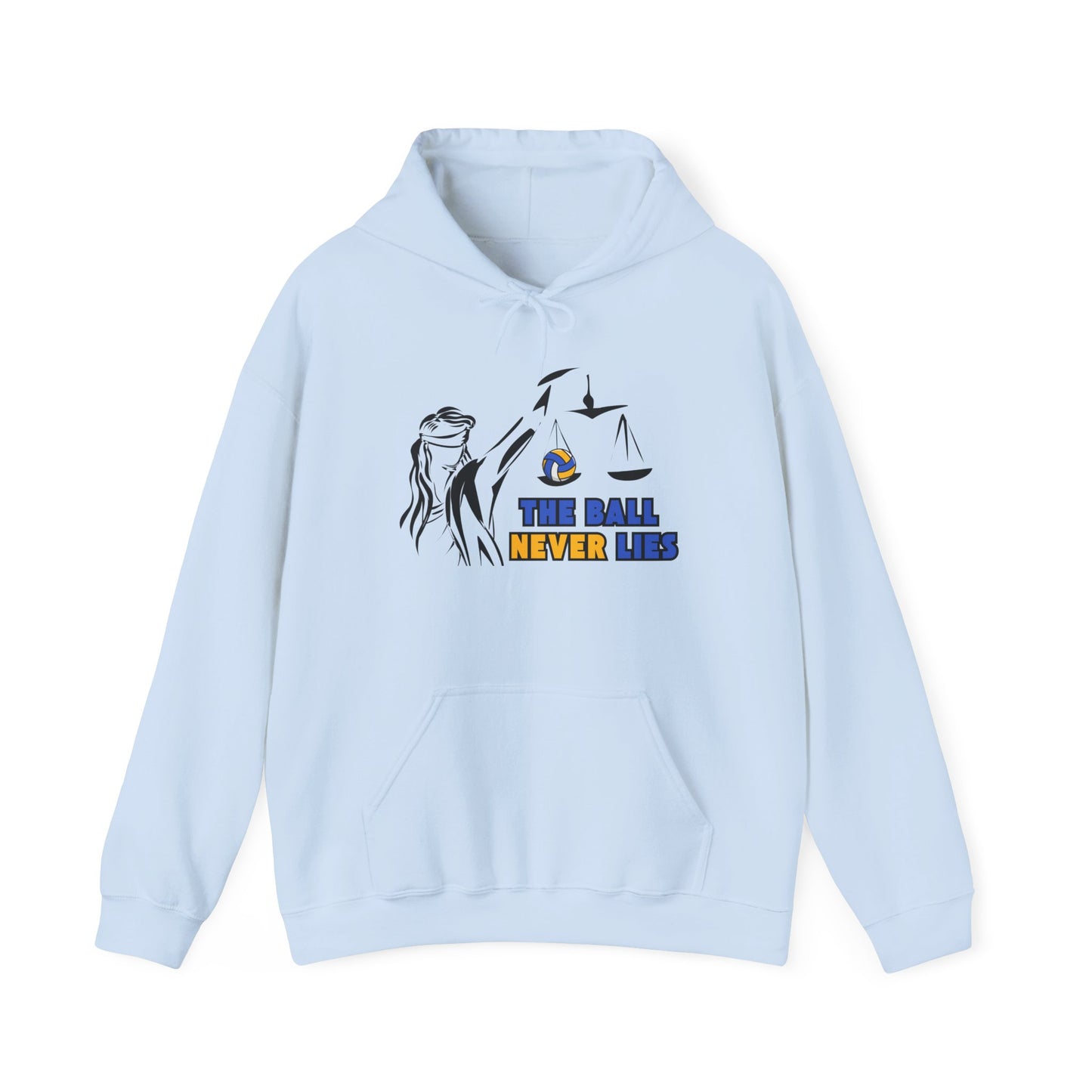 π₯ The Ball Never Lies Justice Volleyball Hoodie π π βοΈ