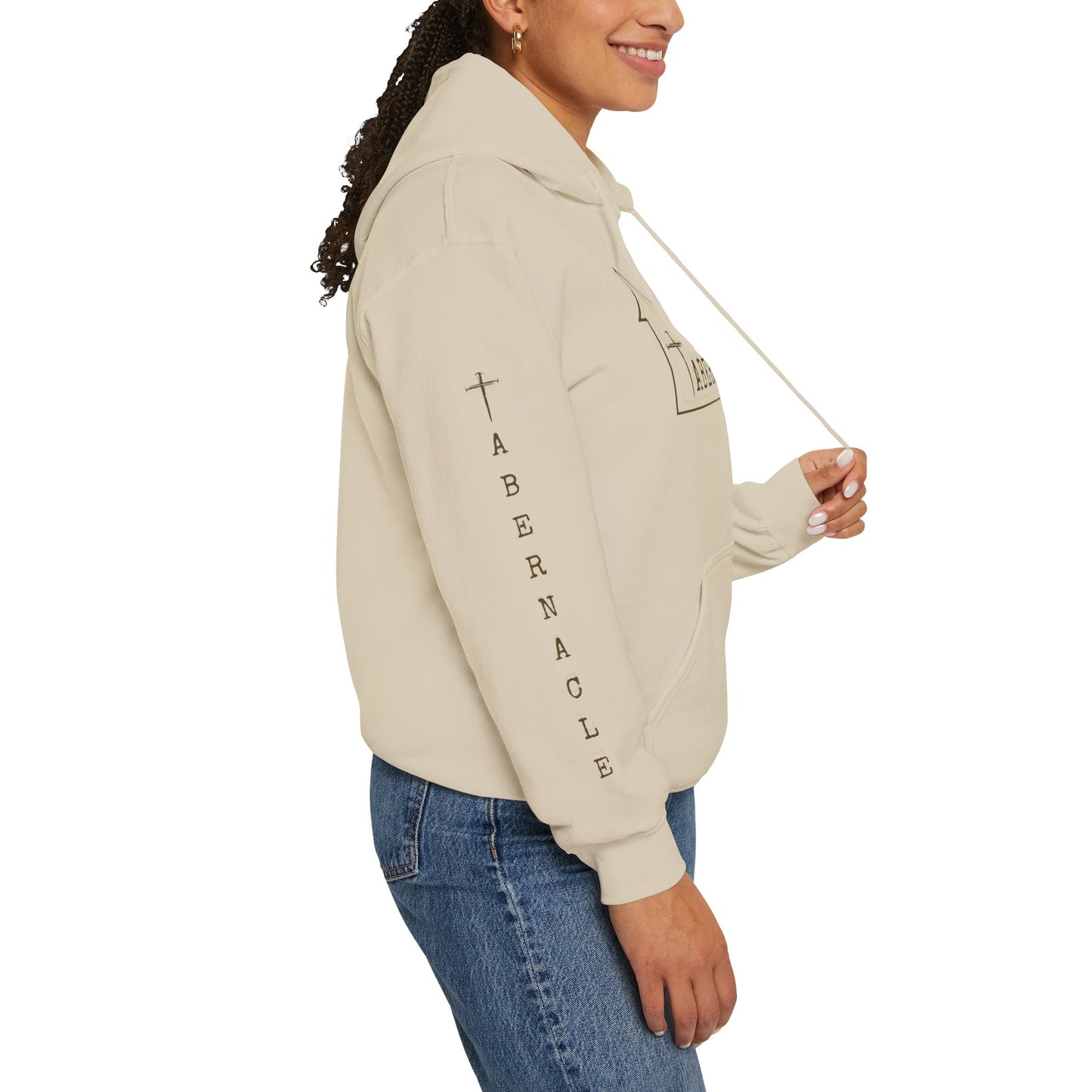 Faith-Inspired Unisex Hooded Sweatshirt Custom Branded For your Company - Tabernacle Homes