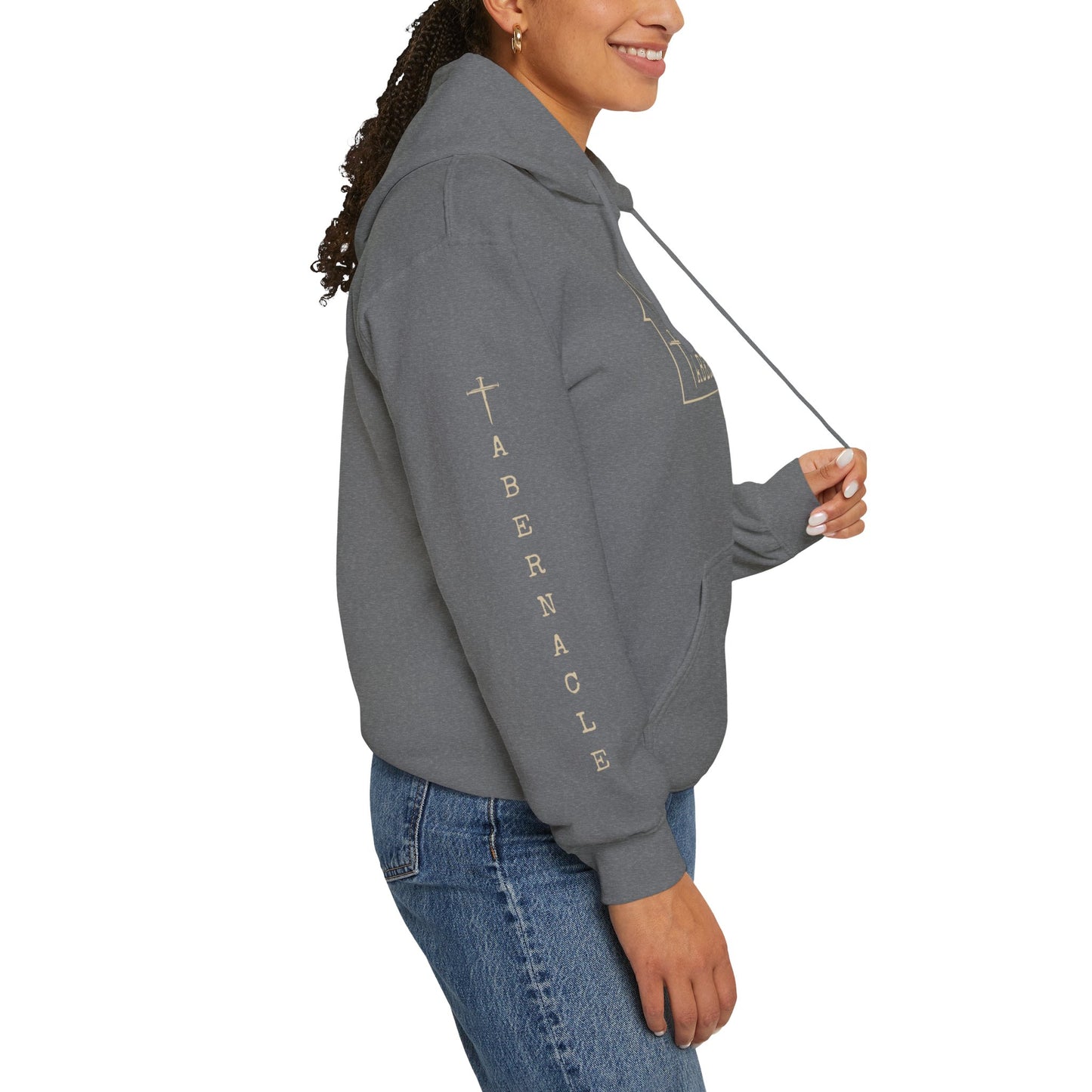 Faith-Inspired Unisex Hooded Sweatshirt Custom Branded For your Company - Tabernacle Homes