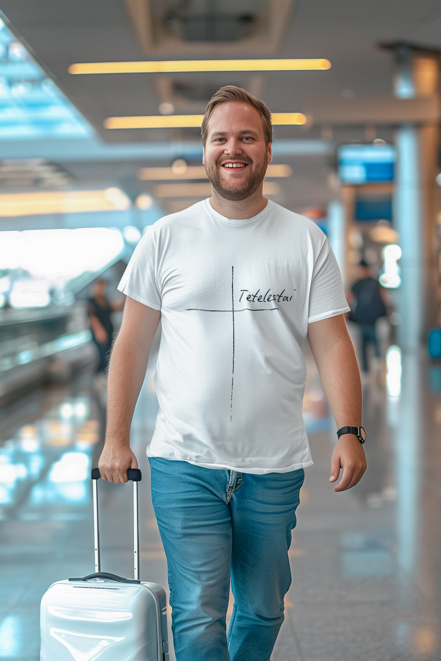 Tetelestai Cross Tee – Minimalist Christian Apparel | 'It Is Finished' Inspirational Faith Shirt