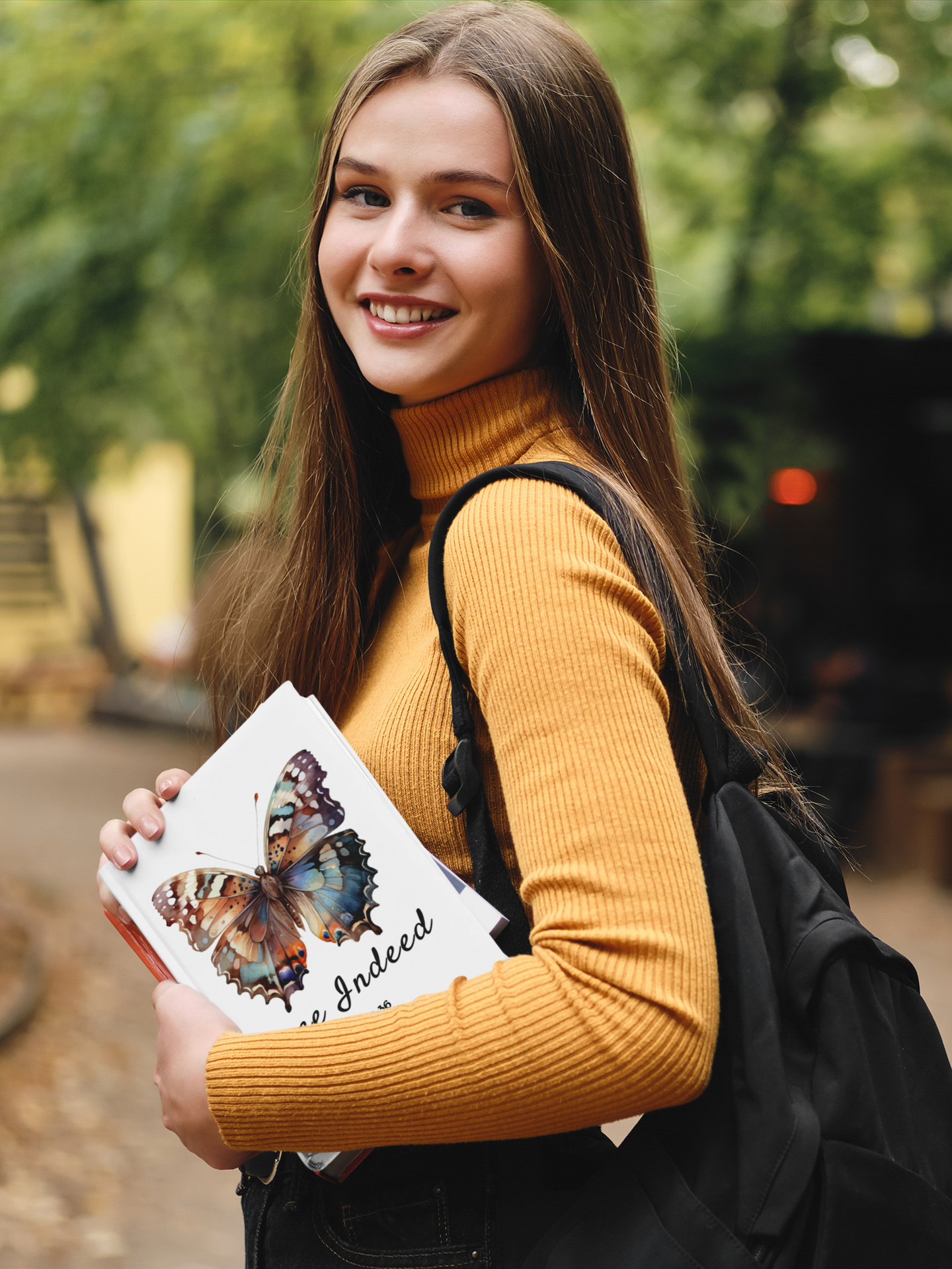 Inspirational Butterfly "Free Indeed" Hardcover Journal – A Beautiful Faith-Based Writing Companion for Reflection and Creativity