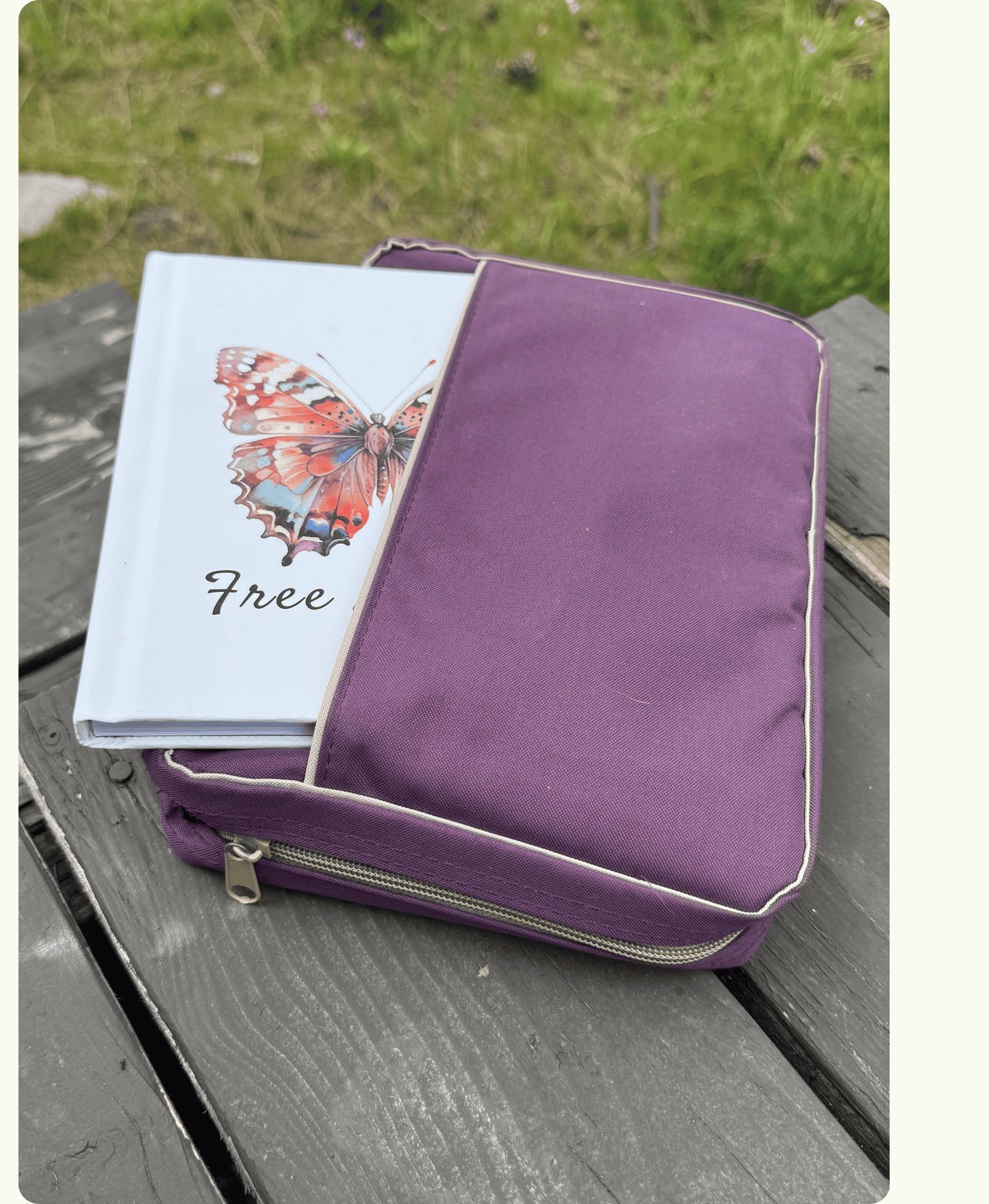 Inspirational Butterfly "Free Indeed" Hardcover Journal – A Beautiful Faith-Based Writing Companion for Reflection and Creativity