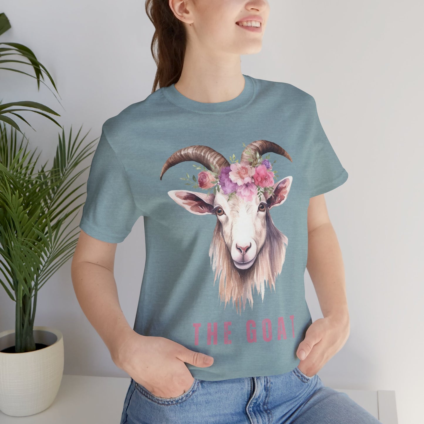 Goat Shirt β The Goat | Farm Life Tee for Homesteaders & Country Living | Christian Gift | Unisex Bella+Canvas T-Shirt