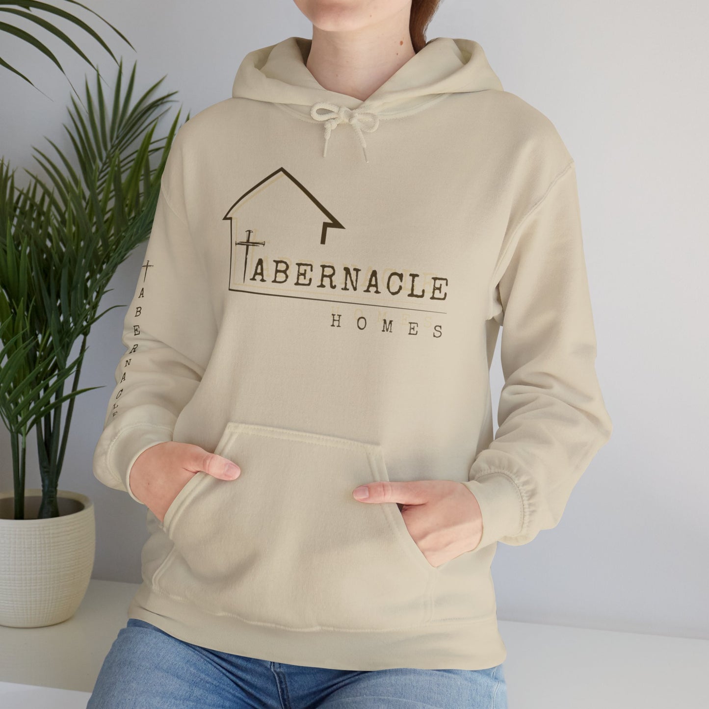 Faith-Inspired Unisex Hooded Sweatshirt Custom Branded For your Company - Tabernacle Homes
