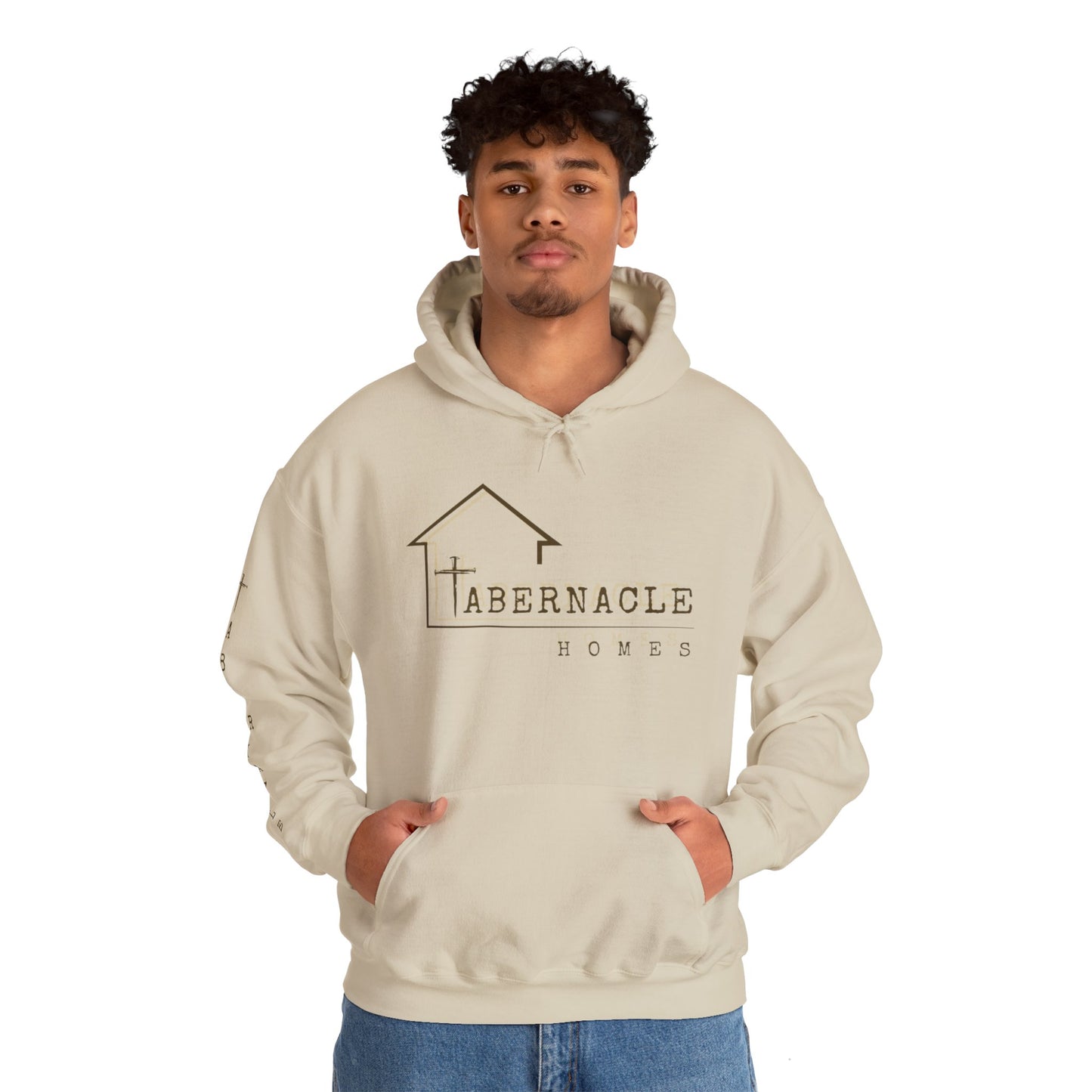 Faith-Inspired Unisex Hooded Sweatshirt Custom Branded For your Company - Tabernacle Homes