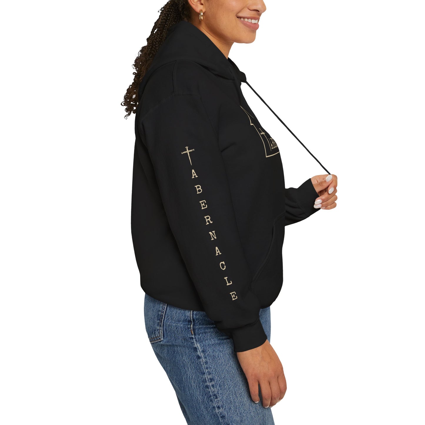 Faith-Inspired Unisex Hooded Sweatshirt Custom Branded For your Company - Tabernacle Homes