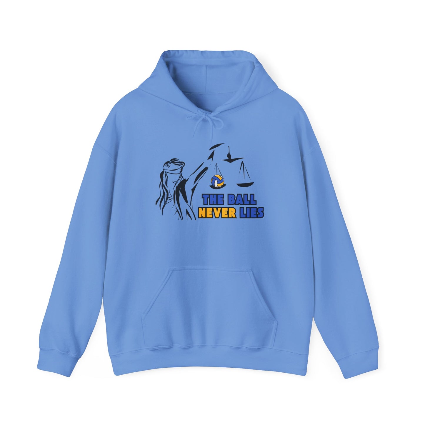 π₯ The Ball Never Lies Justice Volleyball Hoodie π π βοΈ