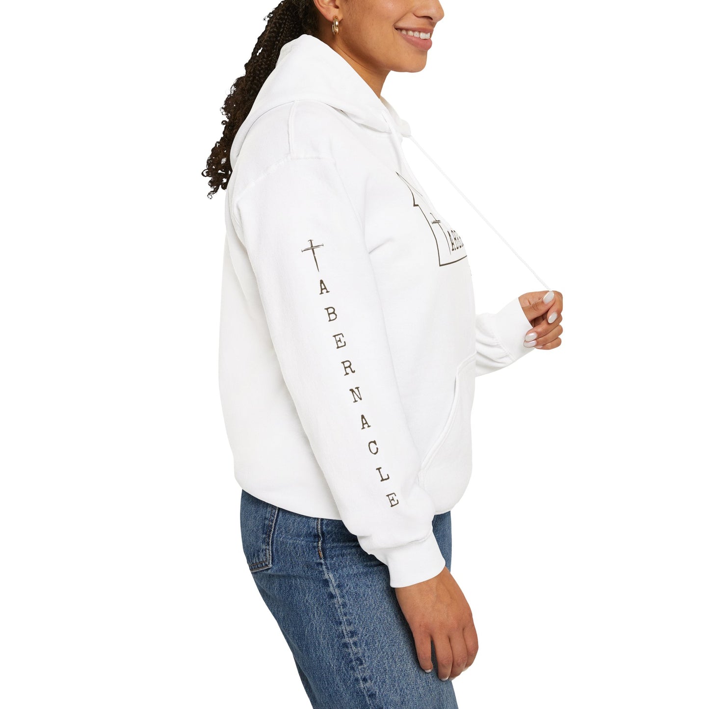 Faith-Inspired Unisex Hooded Sweatshirt Custom Branded For your Company - Tabernacle Homes