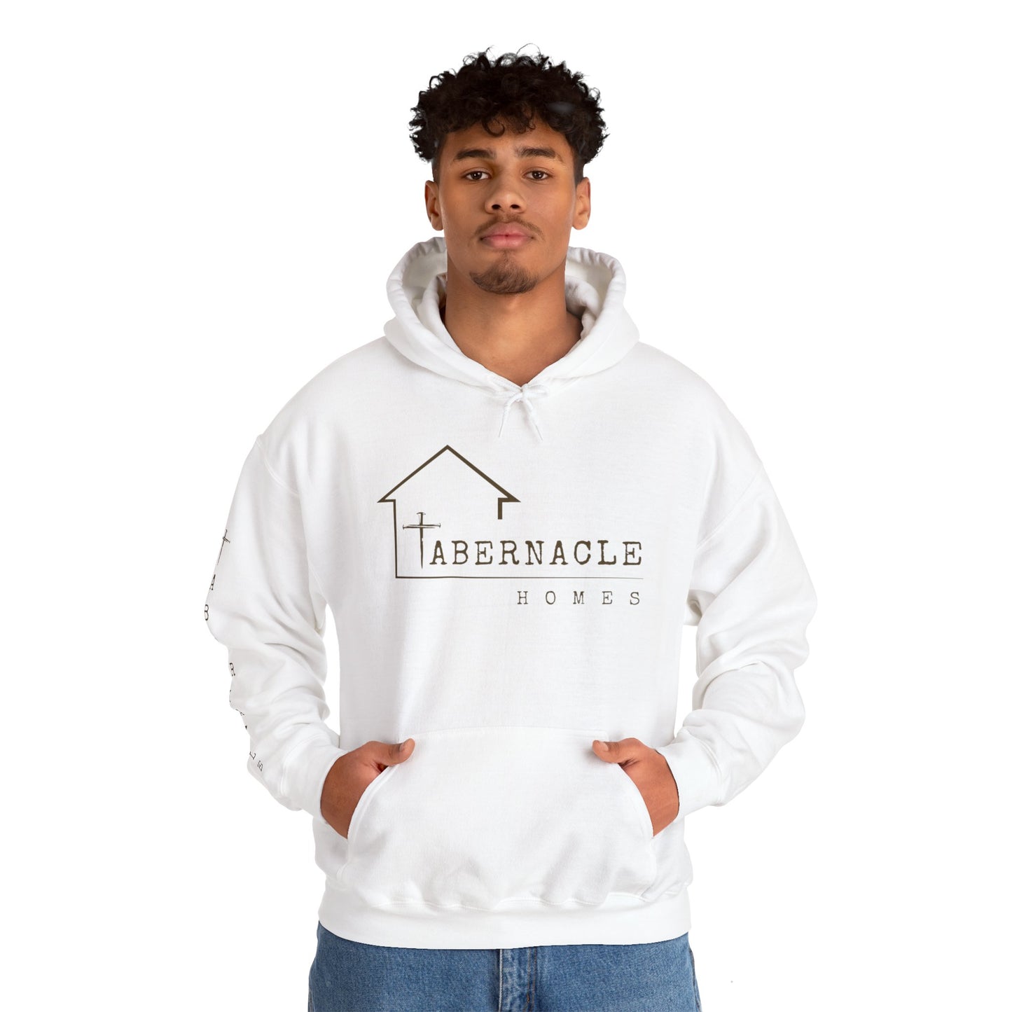 Faith-Inspired Unisex Hooded Sweatshirt Custom Branded For your Company - Tabernacle Homes