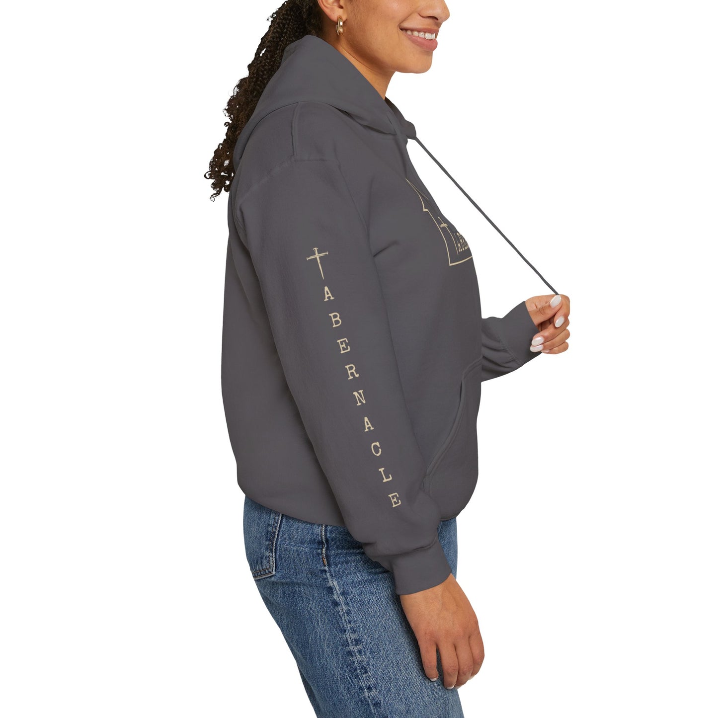 Faith-Inspired Unisex Hooded Sweatshirt Custom Branded For your Company - Tabernacle Homes