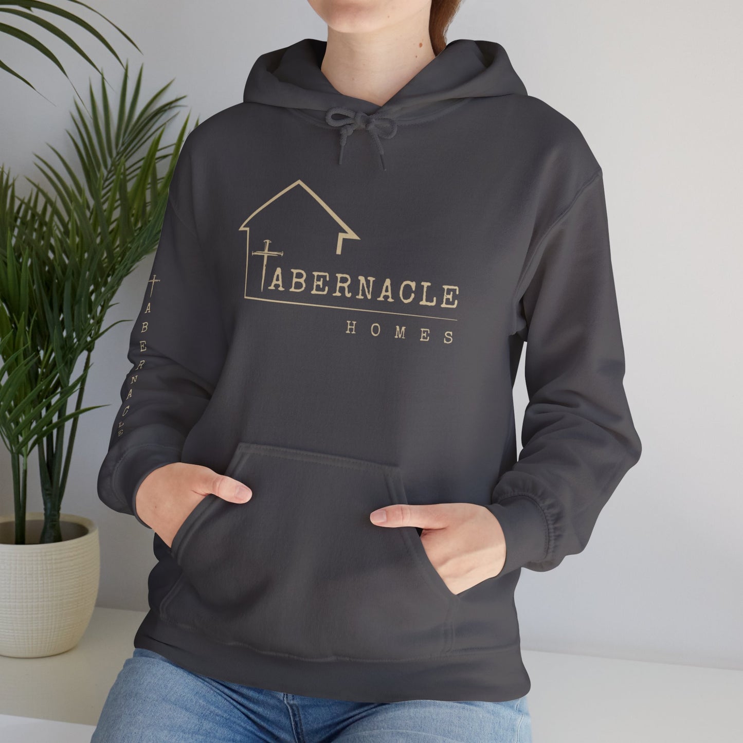 Faith-Inspired Unisex Hooded Sweatshirt Custom Branded For your Company - Tabernacle Homes