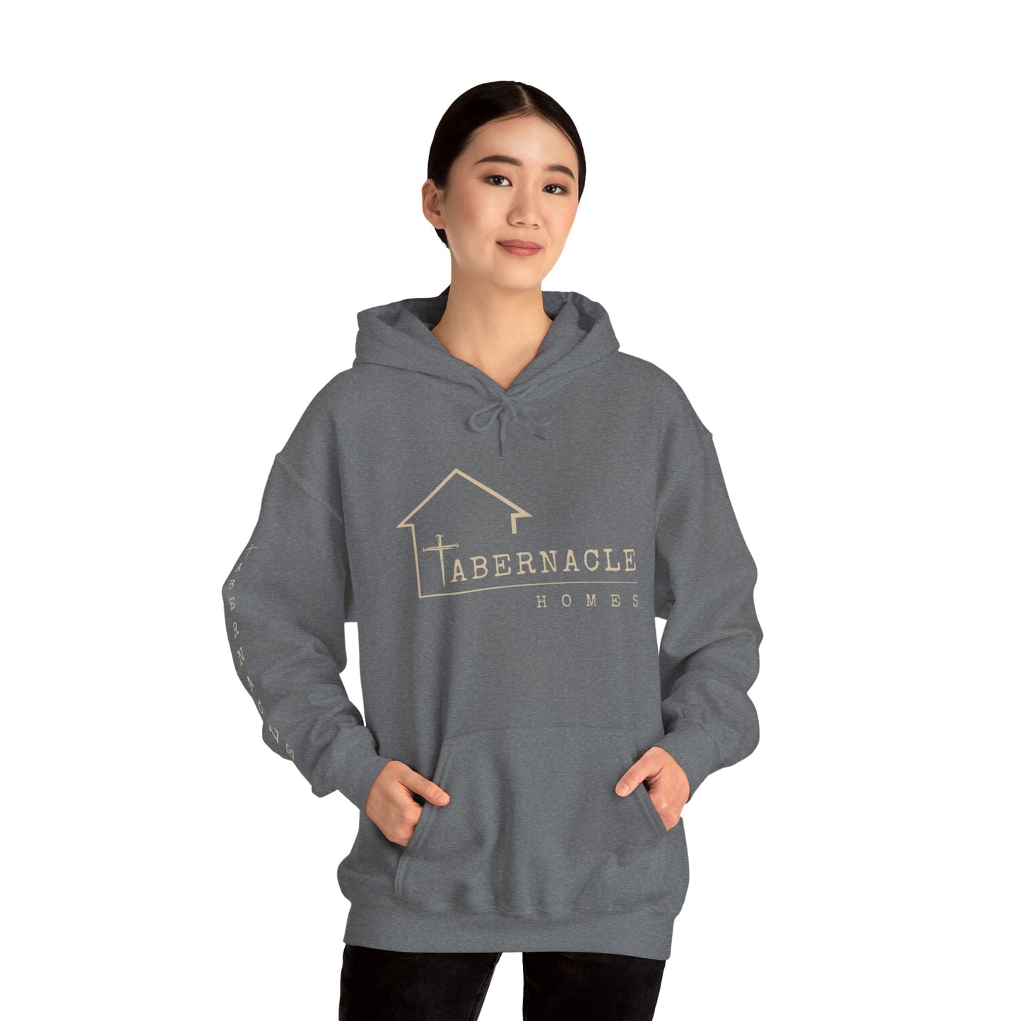 Faith-Inspired Unisex Hooded Sweatshirt Custom Branded For your Company - Tabernacle Homes
