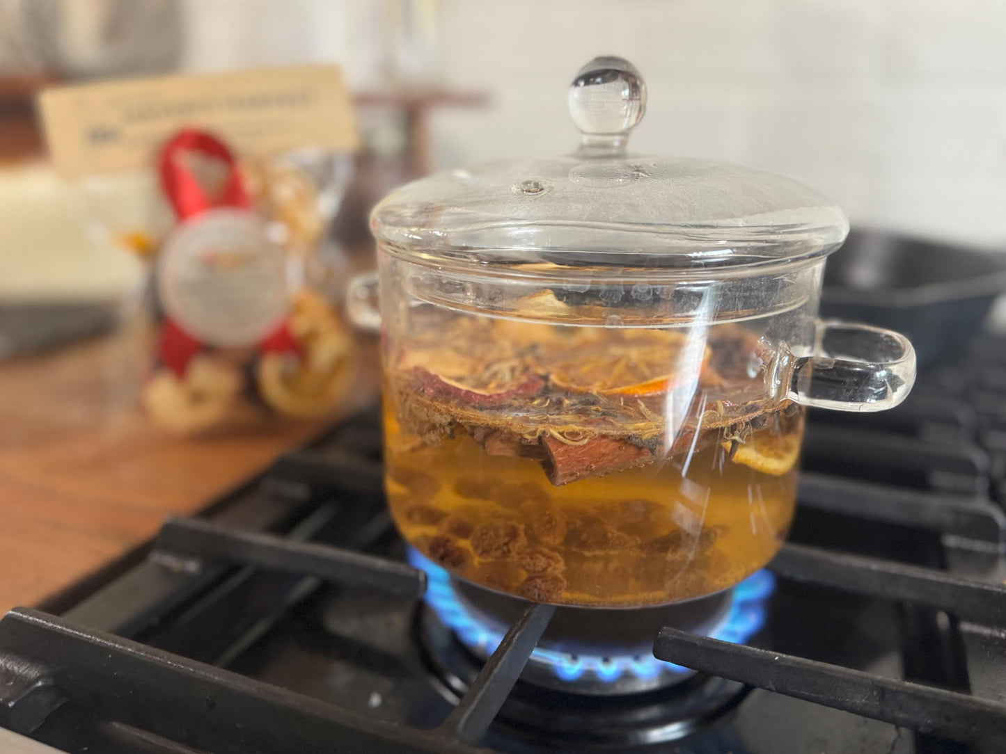 Organic Hot Apple Cider Mulling Spice Kit – Fall & Holiday Drink Mix, Serves a Crowd