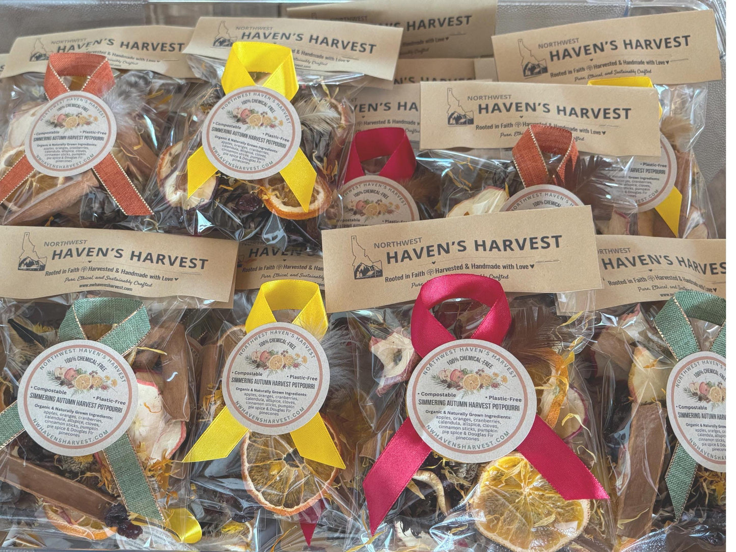 Organic Pumpkin Spice Simmer | Fall Potpourri for Stovetop | Eco-Friendly Autumn Home Fragrance