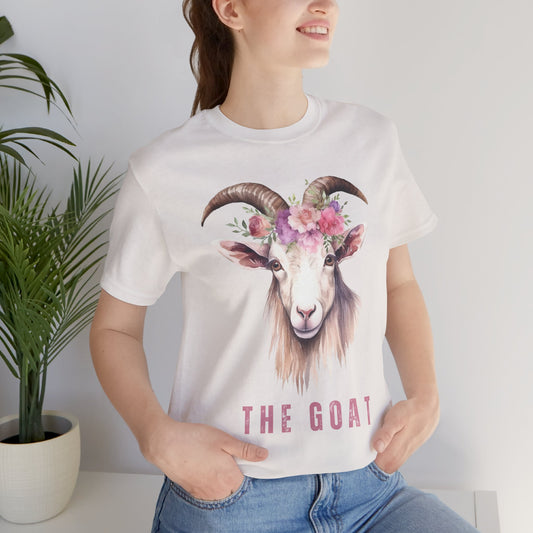 Goat Shirt – The Goat | Farm Life Tee for Homesteaders & Country Living | Christian Gift | Unisex Bella+Canvas T-Shirt