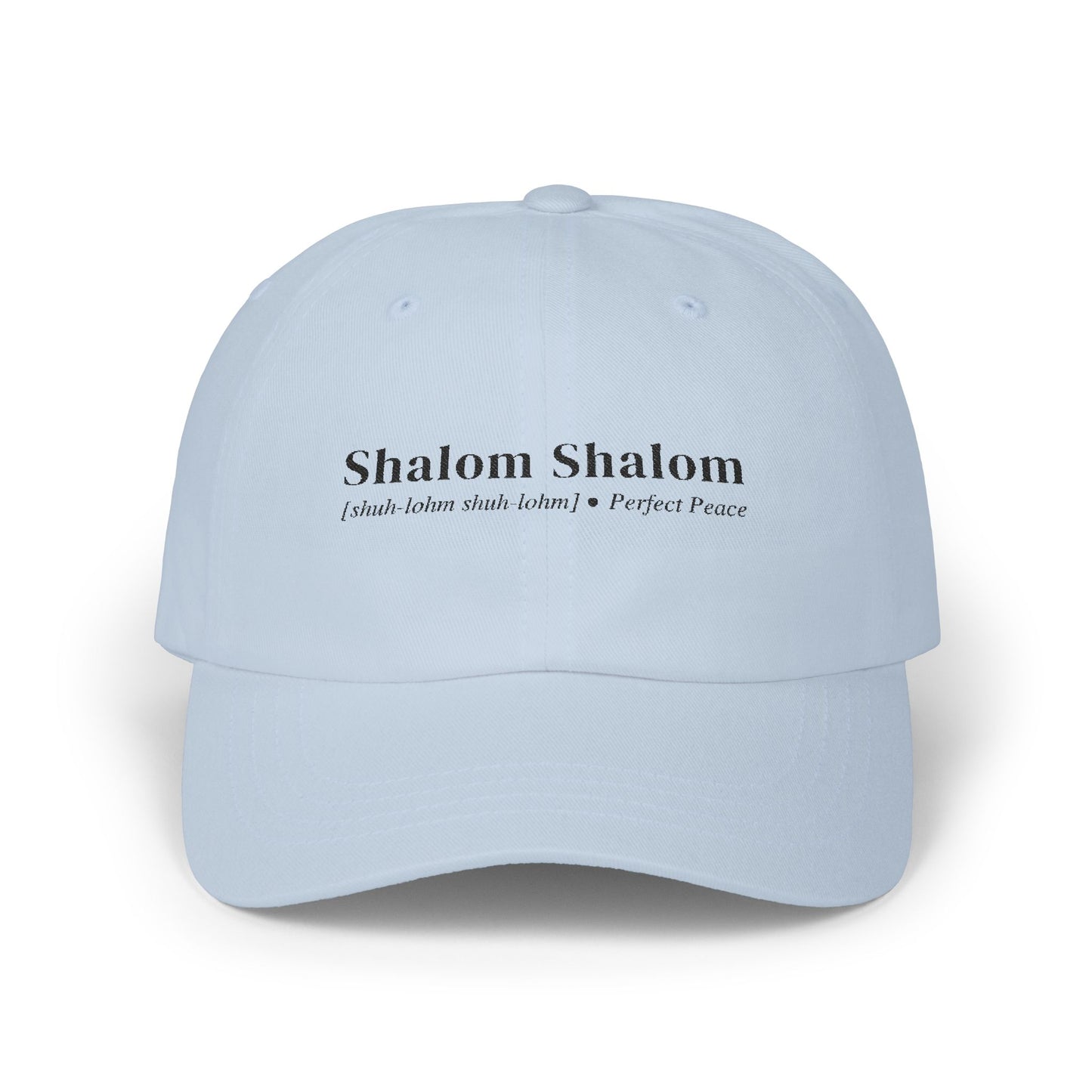 Shalom Shalom Classic Dad Cap - Perfect Peace Hat